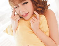 清新小美女,校园里的阳光使者