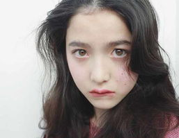 混血儿写真,东西方交融之美